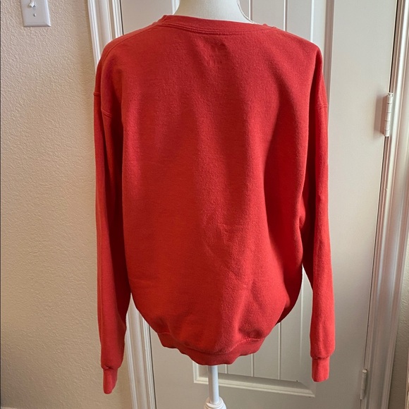 2/$15 red fruit of the loom sweatshirt - Picture 3 of 7